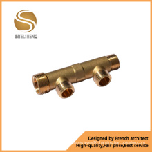 Good Quality 2 Ways Brass Manifold (TFM-010-02)